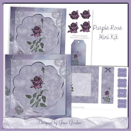 Purple Rose 8x8 Mini Kit