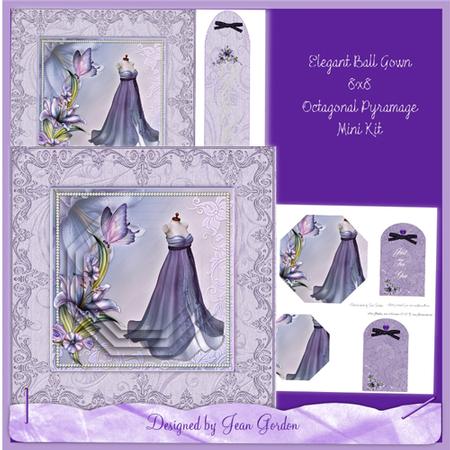 Elegant Ball Gown Pyramage Mini Kit