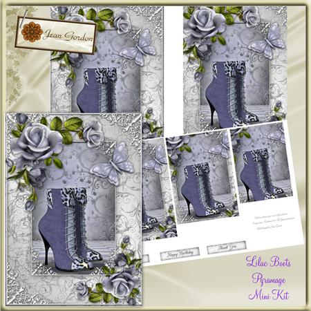 Lilac Boots Pyramage Mini Kit