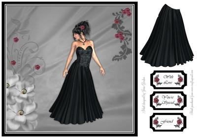 Black Evening Dress
