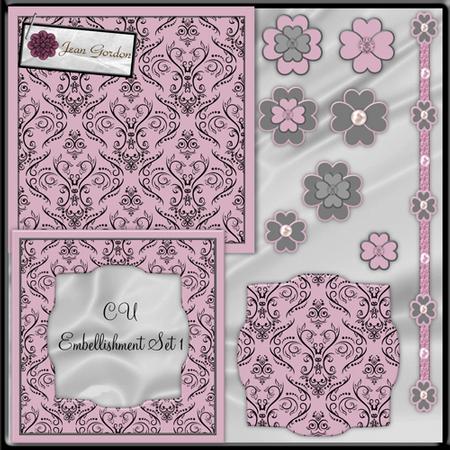 Cu Embellishments Set 1