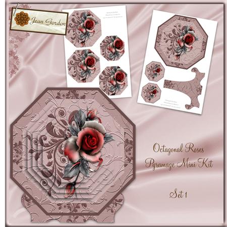Octagonal Roses Pyramage Set 1