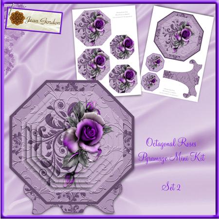 Octagonal Roses Pyramage Set 2