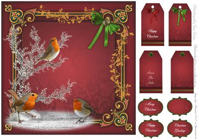 Christmas Robins