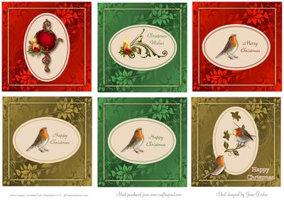 Xmas Toppers Set 2