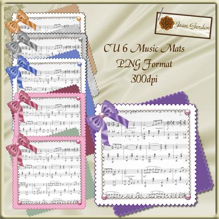 Cu 6 Music Mats
