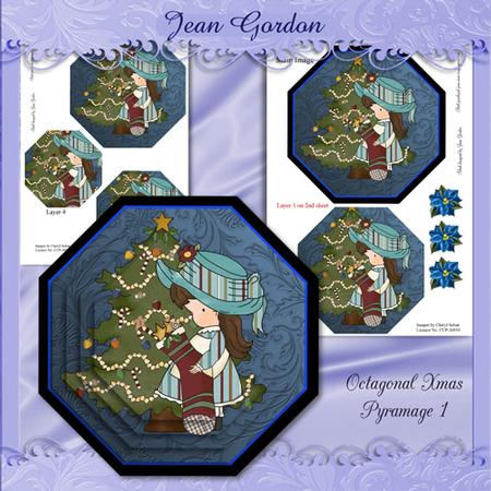Octagonal Xmas Pyramage 1
