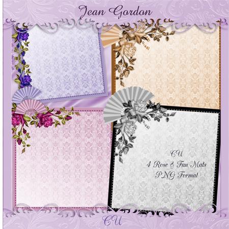 Cu Roses & Fan Mats