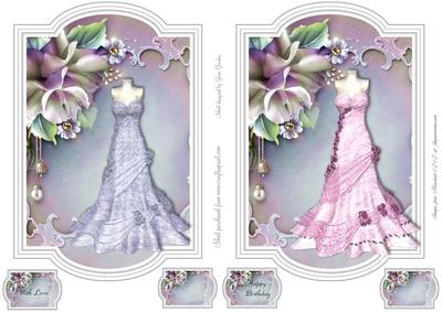 Roses & Dresses Toppers