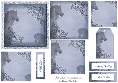 Horse Pyramage Sheet