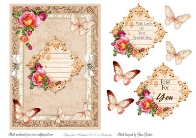 Butterflies & Roses