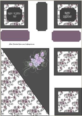 Floral Card Front
