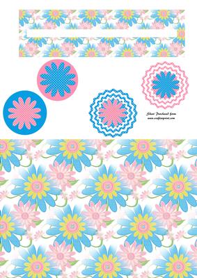 Floral Slider Card