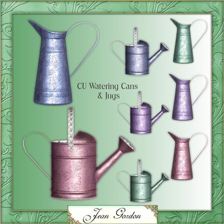 Cu Watering Cans & Jugs