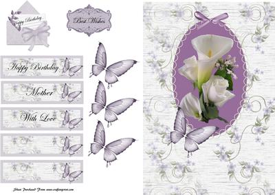 Flowers and Butterfly