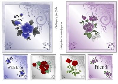 Floral Toppers Set 1