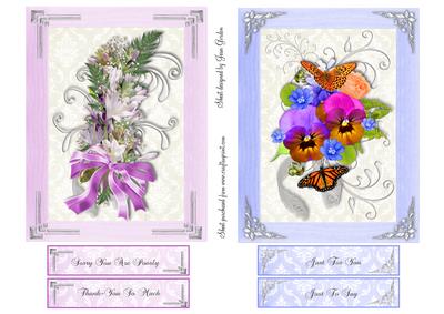 2 Simple Floral Toppers