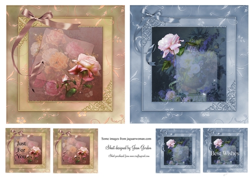 6 Floral Toppers