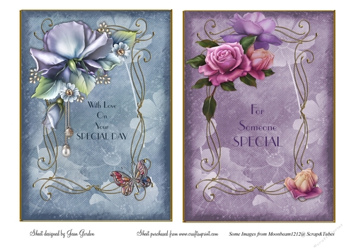 2 Roses Card Fronts