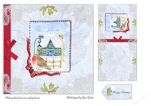 Happy Xmas Card Front