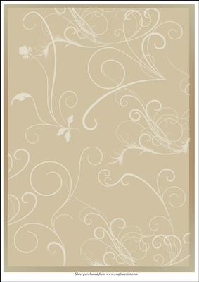 Swirl Flourish Background 2