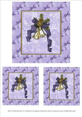 Lilac Xmas Toppers