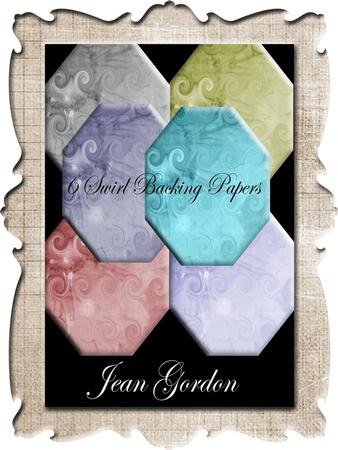 Swirl Backing Papers