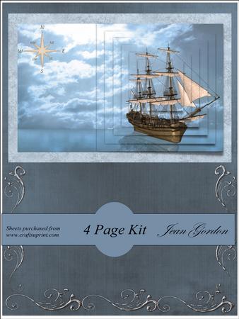 Old Ship at Sea Kit