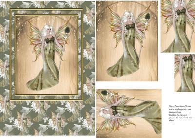 Fairy Card Front with Pyramage