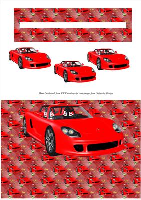 Red Car Penny Slider Car