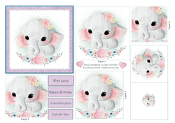 Cute Ele Pyramage set