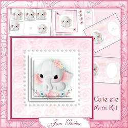 Cute Elephant Mini Kit