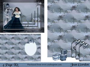 Blue Winter Lady Kit