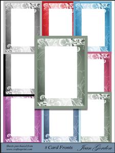 Swirl Card Bases
