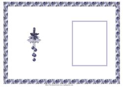 Blue Bells Xmas Insert