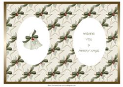 Xmas Stars and Bells Insert
