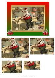 Santa's Making Toys Pyramid