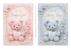 2 NEW BABY TOPPERS
