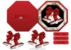 Octagonal Xmas Card