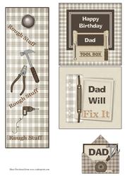 Dad's Toolbox Toppers