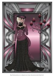 Lady A4 Card Front
