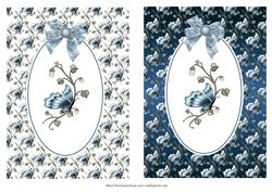 2 Butterfly Card Fronts