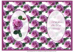 Floral Insert Roses
