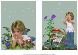 Cute Little Girl Toppers