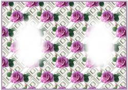 Floral Insert 68 Roses