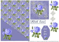 Blue Rose Quick Card