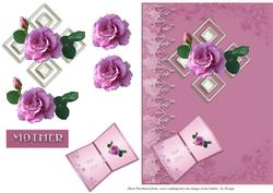 Lilac Rose Quick Card