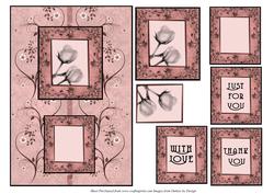 Rose Card Front