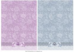 Damask Card Fronts
