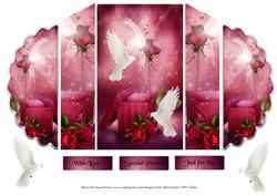 Red Roses & Doves Theatre Fold